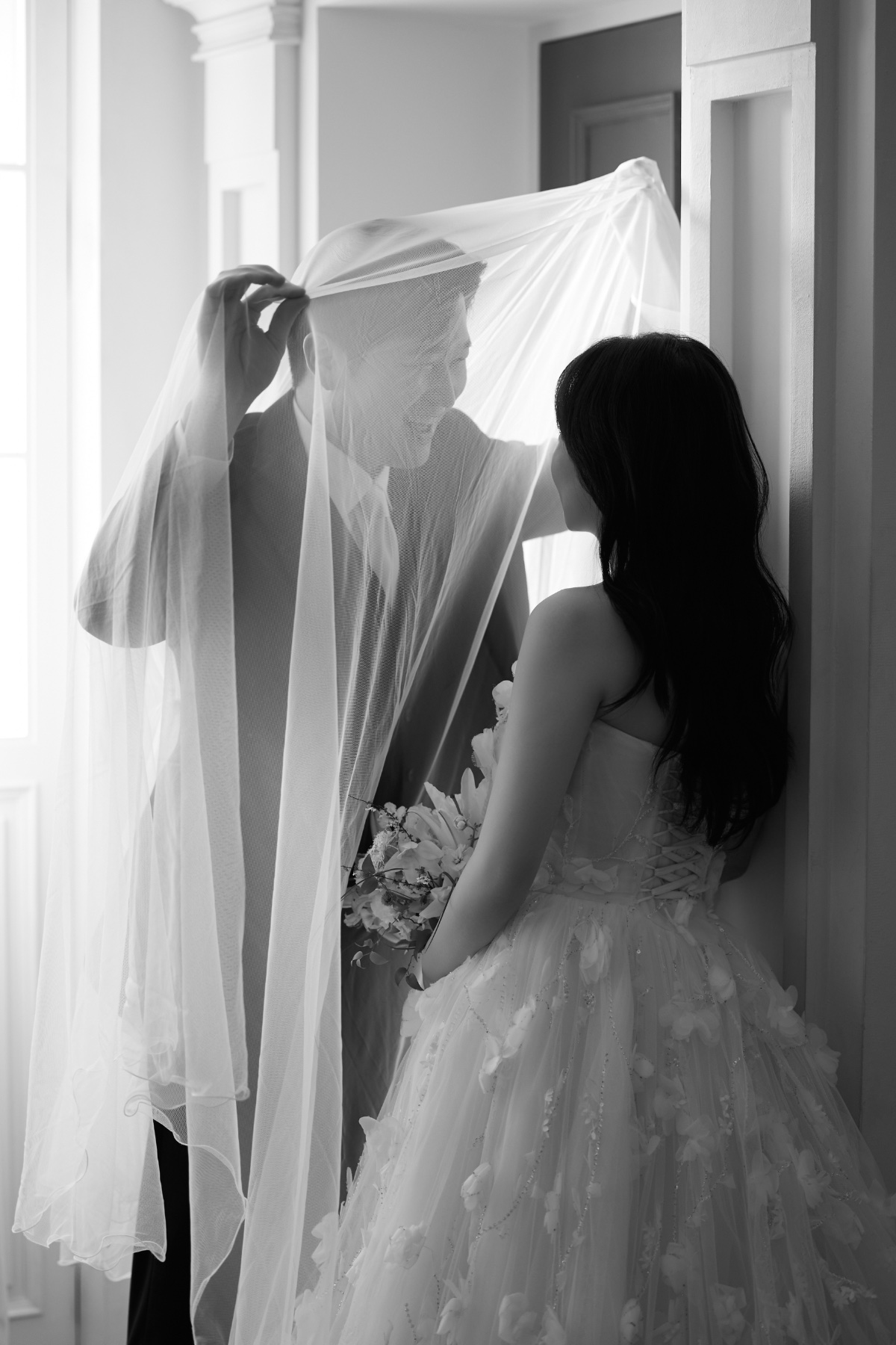 through the veil